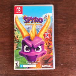 Spyro Reignited Trilogy - Nintendo Switch - Good Condition - Video Game