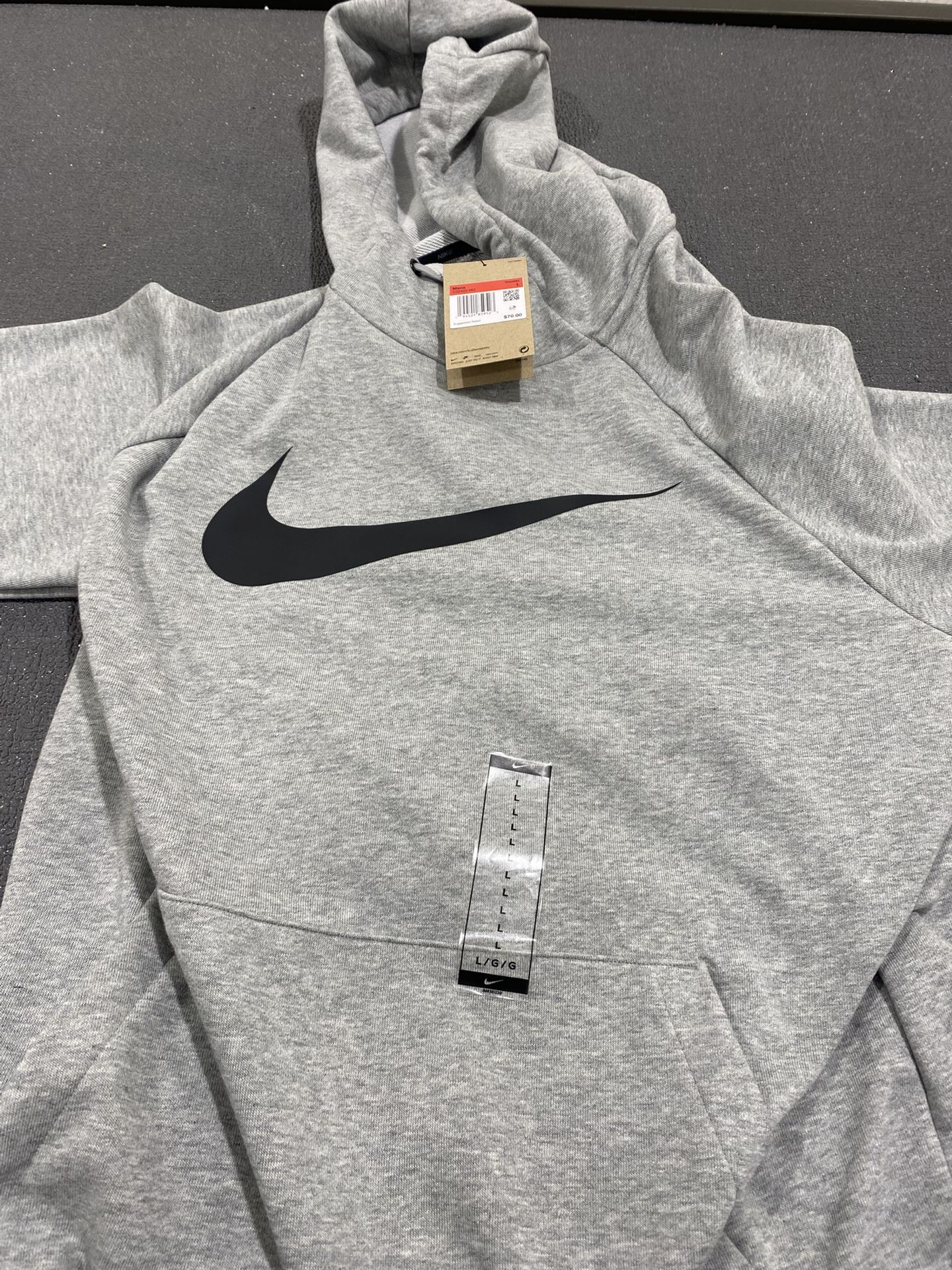 Nike grey L sweatshirt
