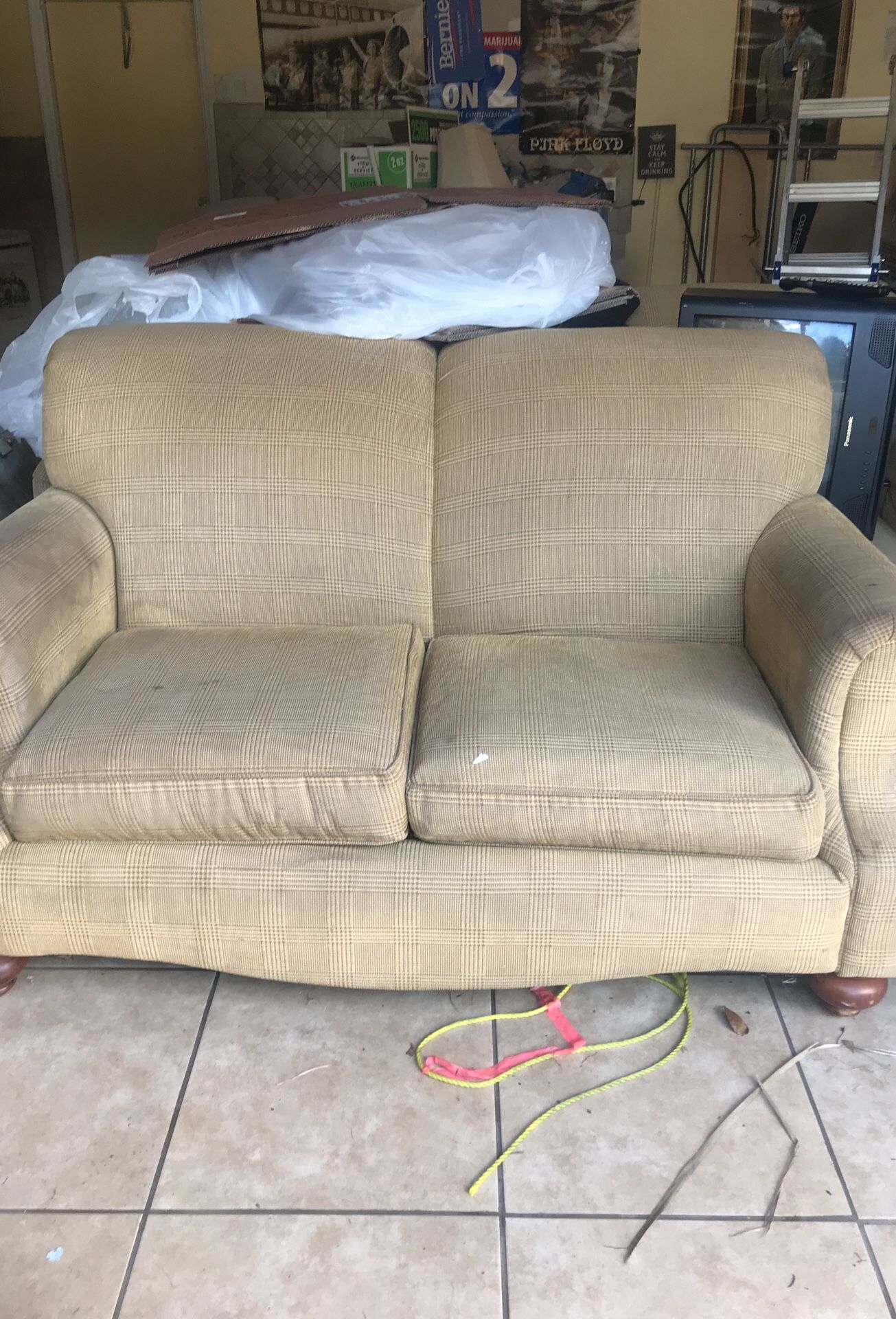Free sofa and tv