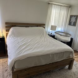 King Size Bedframe With Matching Dresser