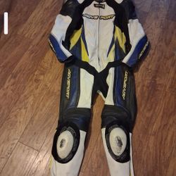 Leather Track Suit Size 40