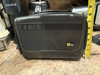 Leather Case Logic Laptop/Tablet/Portable DVD Player/Ipad Case Cover with Extra Pockets/Storage