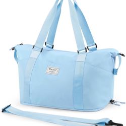 BALEINE Travel Tote Bag for Women, Weekender Carry-on, Large Duffel Bag