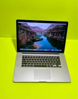 Apple MacBook Pro 15” Retina i7/16GB/500GB SSD $350