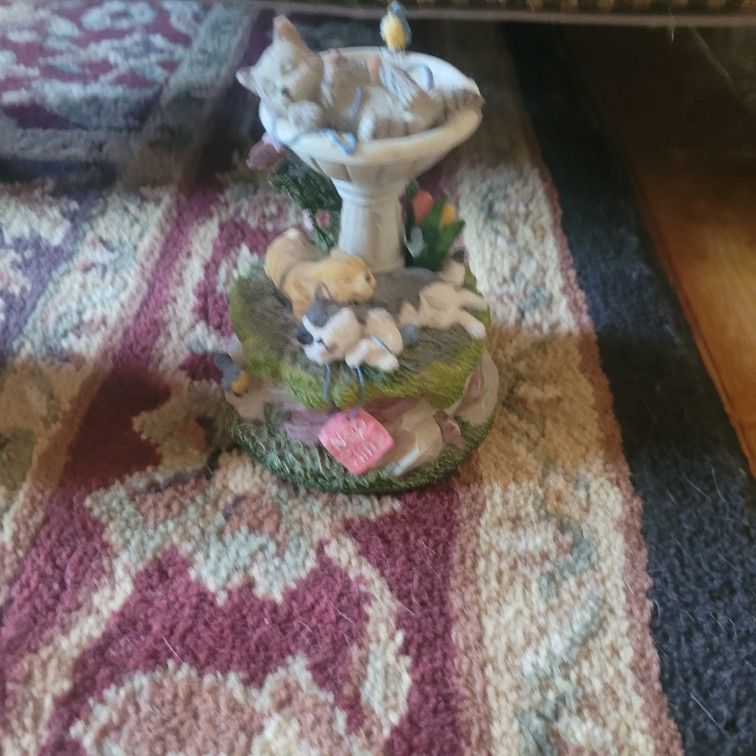Music Bird Bath