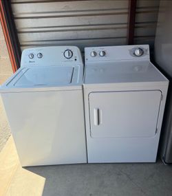 Amana Washer And GE Electric Dryer