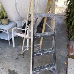 Good condition, 5 feet and more sizes available fiberglass ladders