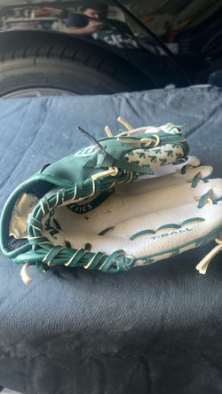 Baseball Glove A’s. T Ball