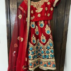 Beautiful Red Lehenga For Wedding Or Festive Season !❤️