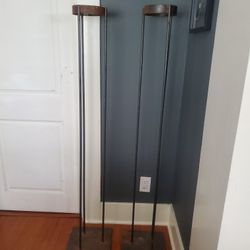 Metal Hurricane Candle Holder