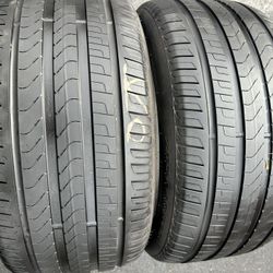 Tengo Un Par De Llantas En Muy Buenas Condiciones Marca Pirelli Cinturato P7 285 40 R20 