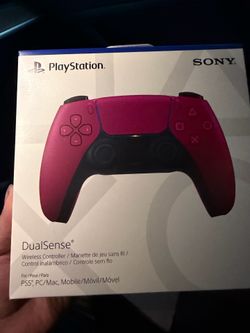 PS5  Red Limited Edition controller and it’s wireless