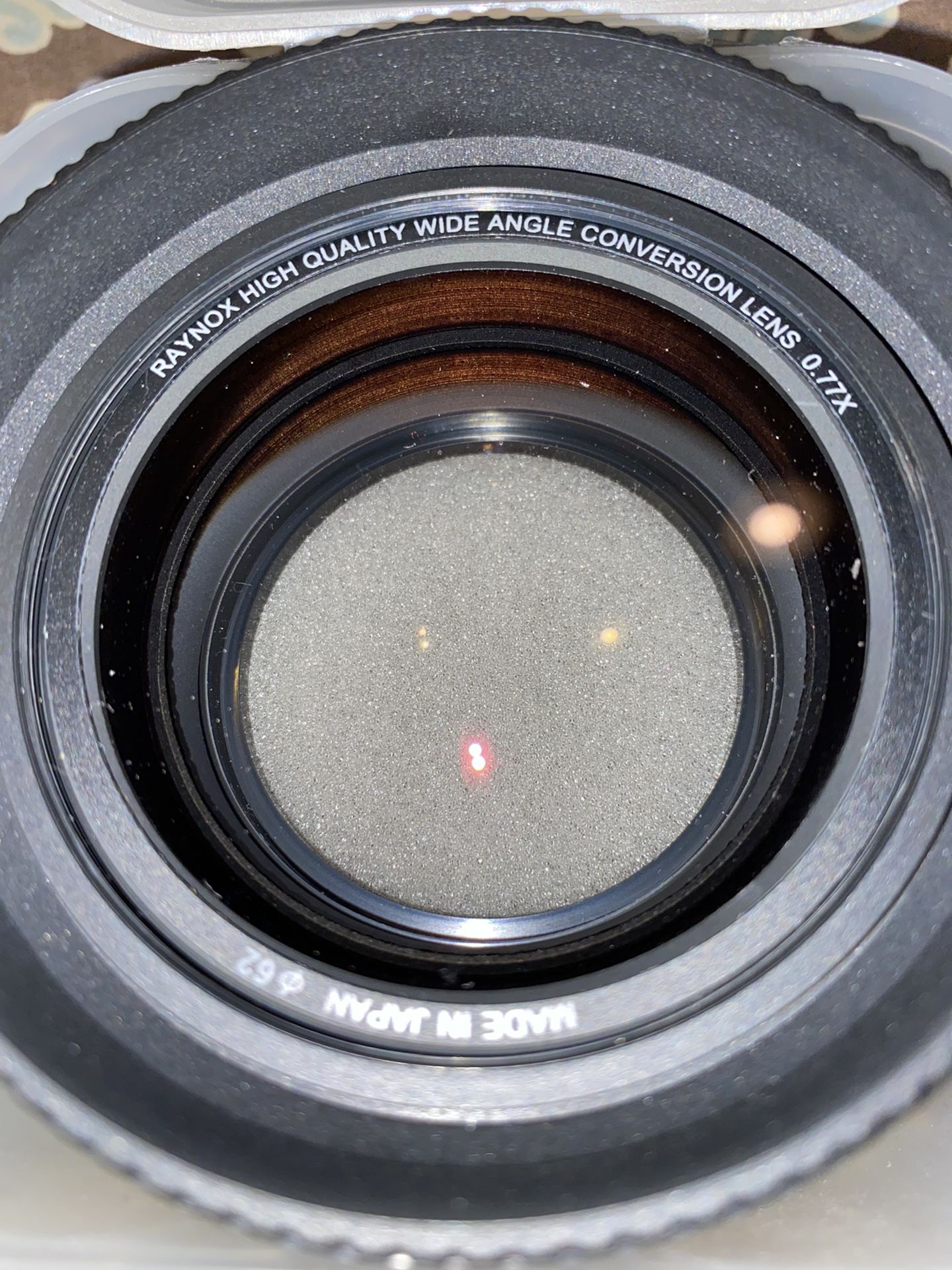 Raynox high quality wide angle angle conversion lens 0.77x