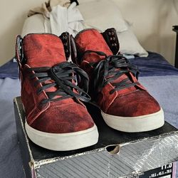 Supra Skytop I Red Tie Dye US 11.5 M