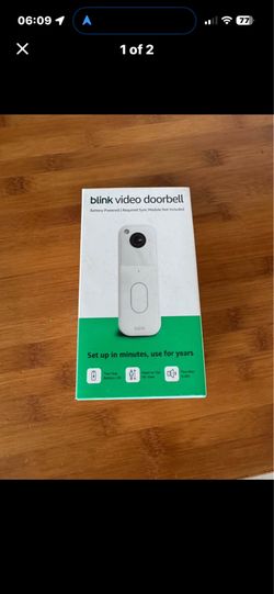 Brand new Sealed Blink Doorbell