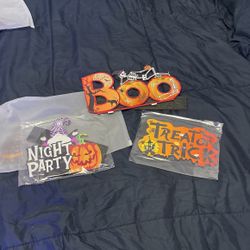 Halloween Wood Decor