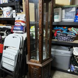 Vintage Clear Cabinet 