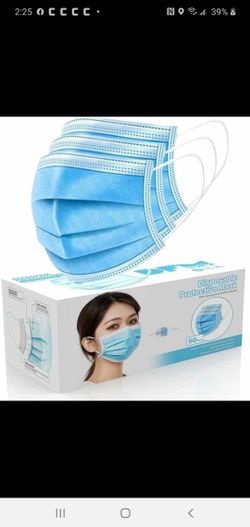 Disposable 3ply face masks