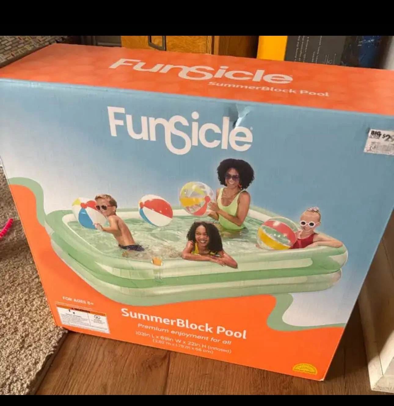 Brand New Blow Up Pool