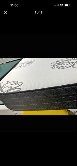 King size Mattress with bamboo gel topper