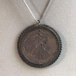 American Silver Eagle Pendant