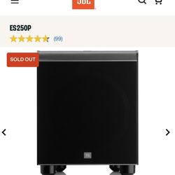 JBL ES250 Active Subwoofer 