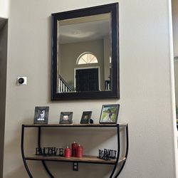 Mirror And Display Table (sold Separately Or Together)