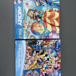 Mickey Mouse Puzzles $10 Both 