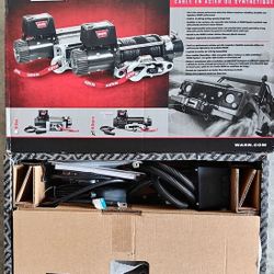  Warn 9.5xp Synthetic Rope Winch 