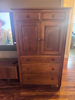 Ethan Allen Solid Wood Armoire/Chest