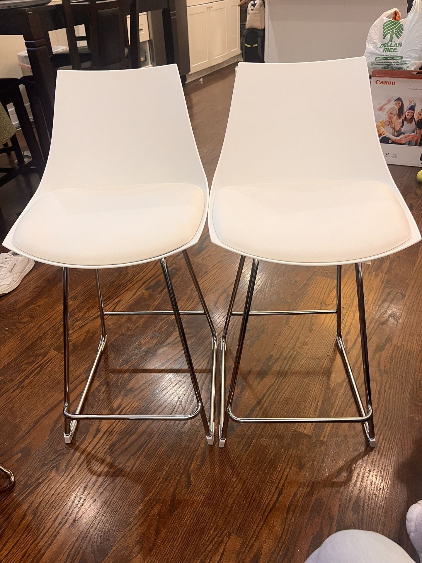 White Barstools