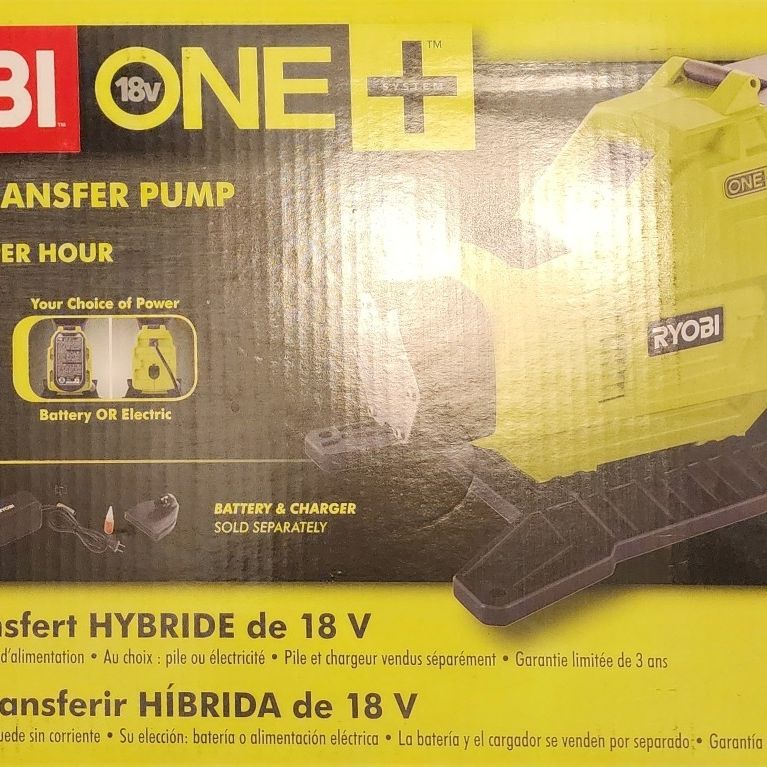 ryobi Water transfer pump for Sale in West Covina, CA - OfferUp