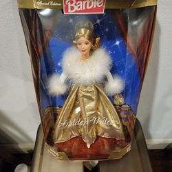 VINTAGE NEW 1998 Mattel Golden Waltz Barbie Doll Special Edition 
