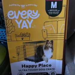 Medium Dog Crate (lightly used)