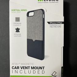 Evutec - Northill Case for Apple® iPhone® 6, 7 and 8 - Black/Canvas