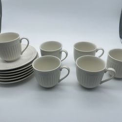 Mikasa Italian Countryside DD900 Cup & Saucer Set White Ceramic Malaysia