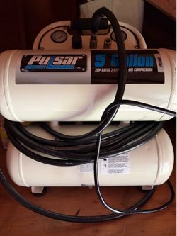 Pulsar 5.0-Gallons Portable Electric 115 PSI Vertical Air Compressor