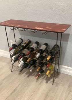 Wine Shelt Metal Material