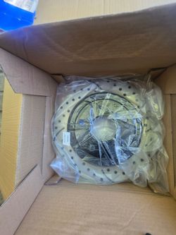 Drilled Brake Rotor New in Box