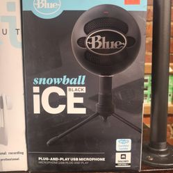Snowball Black Ice USB Microphone - New in Box