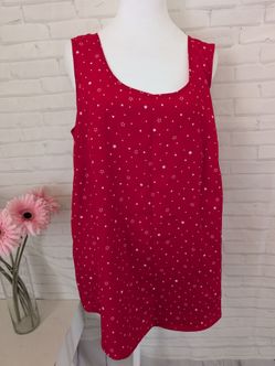 Faded Glory sleeveless top size 1X