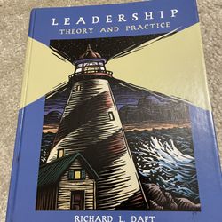 Nice Book Leadership Theory And Practice By Richard Daft
