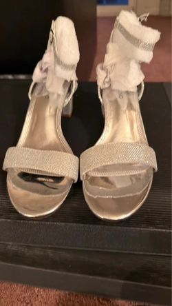 ShoeLAND Open Toe Ankle Strap Chunky Heel Sandals