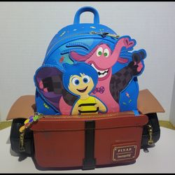 bing bong loungefly mini backpack Pixar Inside Out Wagon Shout hooray Loungefly Disney Inside Out Bing