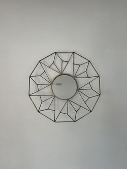 4 Piece Gold Interior Wall Art Floral Decor