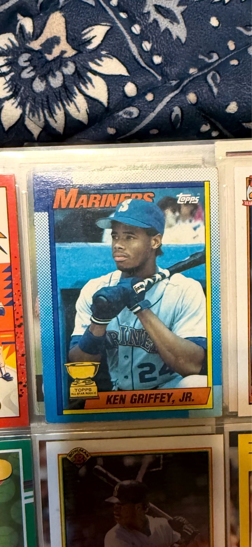 Lots of baseball cards let me know, as I know what there valued at.