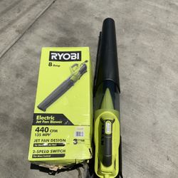 Ryobi Electric Jet Fan Blower