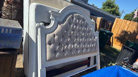 King size headboard, and frame