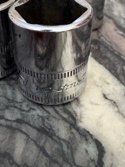 Snap On Metric and SAE Socket Sets