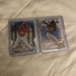 James Wood Numbered Rookie Lot